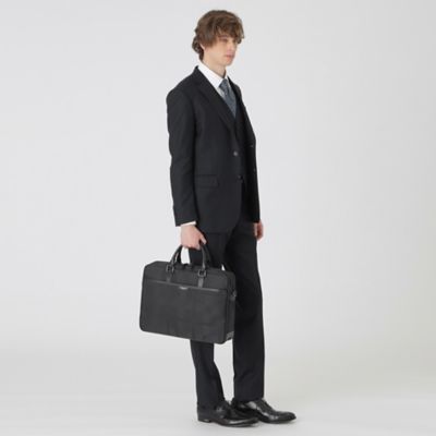 一部店舗限定】シャドークレストブリッジチェックブリーフバッグ