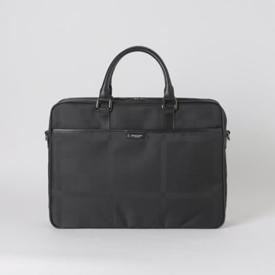 一部店舗限定】シャドークレストブリッジチェックブリーフバッグ