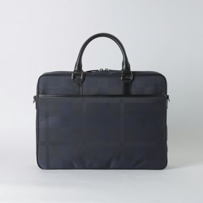 一部店舗限定】シャドークレストブリッジチェックブリーフバッグ