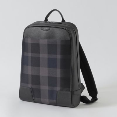 一部店舗限定】トーナルクレストブリッジチェックバックパック