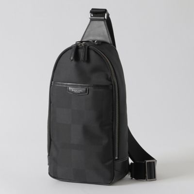 ＜BLACK LABEL CRESTBRIDGE (Men)＞【一部店舗限定】シャドークレストブリッジチェックボディバッグ（５１１６１４６０＿＿）
