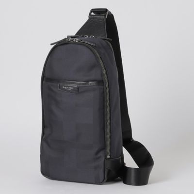 Guilty Parties ボディバッグ ブラック 一部店舗限定】シャドークレストブリッジチェックボディバッグ