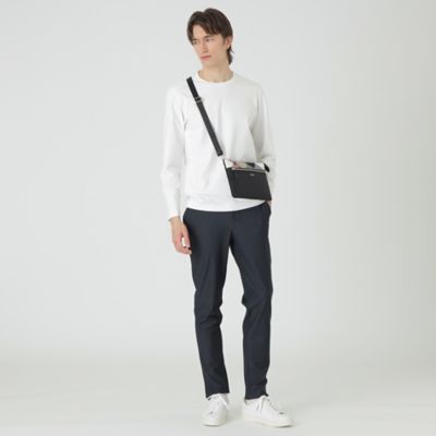 ブラックレーベルクレストブリッジ♪サコッシュ/BLACKLABELミニショルダー BLACK of BLACKs ミニショルダーバッグ｜ブルーレーベルブラック