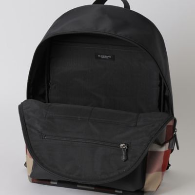 一部店舗限定】ナイロンオックスクレストブリッジチェックバック