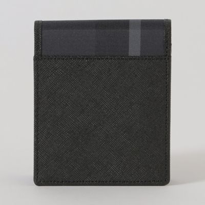 エンボスレザートーナルクレストブリッジチェックコインウォレット（５１２１０３６０＿＿）