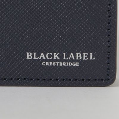 バイカラークレストブリッジチェック2つ折りウォレット