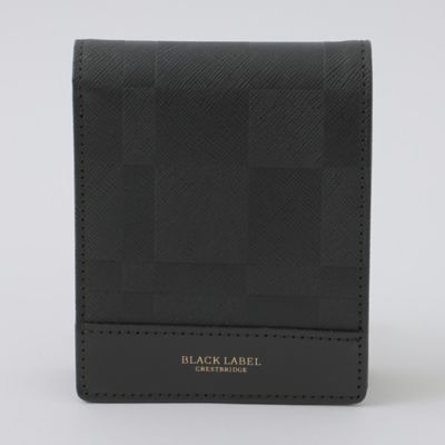 ブラックレザー 二つ折り財布 ロゴ付き GUCCI グッチ 二つ折り財布 ロゴ型押し ブラック レザー 男女