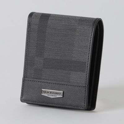 ブラックレザー 二つ折り財布 ロゴ付き GUCCI グッチ 二つ折り財布 ロゴ型押し ブラック レザー 男女