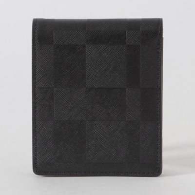 BLACK LABEL CRESTBRIDGE L字ジップ ウォレット 財布 エンボスチェック2つ折りウォレット （財布・コインケース
