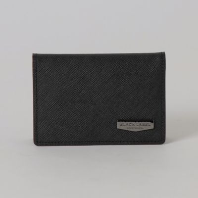 エンボスレザークレストブリッジチェックカードケース（５１２１２５２２＿＿）
