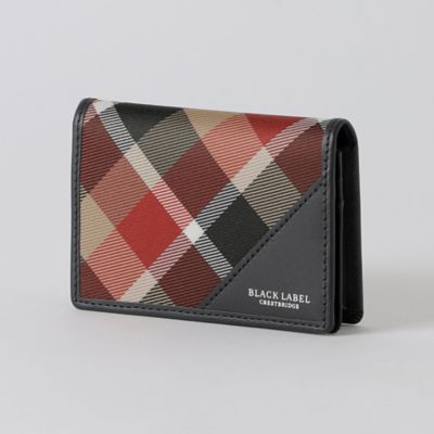 BLACK LABEL CRESTBRIDGE (Men)/ブラックレーベル・クレストブリッジ 【一部店舗限定】クレストブリッジチェックカードケース（５１２１２６６２＿＿）