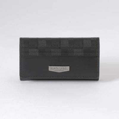 ＜BLACK LABEL CRESTBRIDGE (Men)＞エンボスチェックキーケース（５１２１３２２３＿＿）