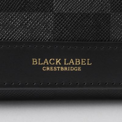 【未使用品】ブラックレーベルクレストブリッジ チェック キーケース ブラック BLACK LABEL CRESTBRIDGE（ブラックレーベル・クレストブリッジ