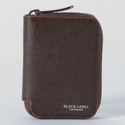 バイカラークレストブリッジチェックスマートキーケース