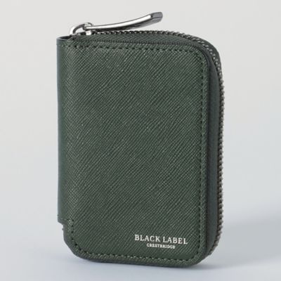 バイカラークレストブリッジチェックスマートキーケース