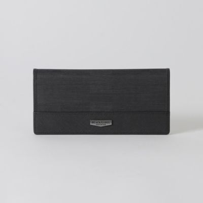 一部店舗限定】シャドークレストブリッジチェックロングウォレット