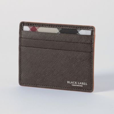 BLACK LABEL CRESTBRIDGE (Men)/ブラックレーベル・クレストブリッジ バイカラークレストブリッジチェックミニスナップウォレット(51215622__) チャ58G 財布・マネークリップ【三越伊勢丹/公式】