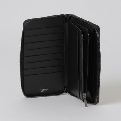 一部店舗限定】クレストブリッジチェックラウンドジップウォレット