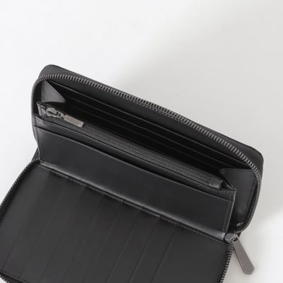 エンボスチェックラウンドジップウォレット（５１２１８６２３＿＿）