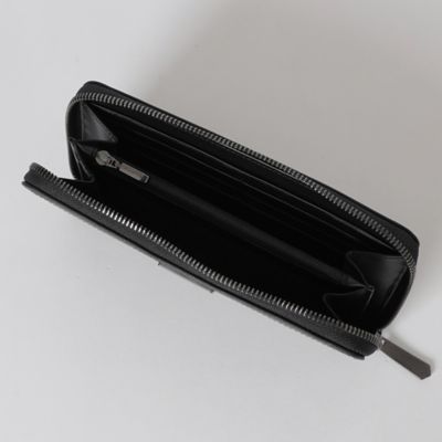 ブラックレーベルクレストブリッジ シャドーラウンドジップウォレット / 長財布 一部店舗限定】シャドークレストブリッジチェックラウンドジップ