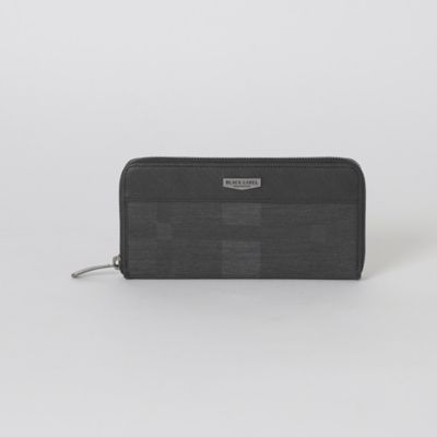 【らんらん！】ブラックレーベル クレストブリッジ ラウンドジップ長財布 BLACK LABEL CRESTBRIDGE - ブラックレーベルクレストブリッジ