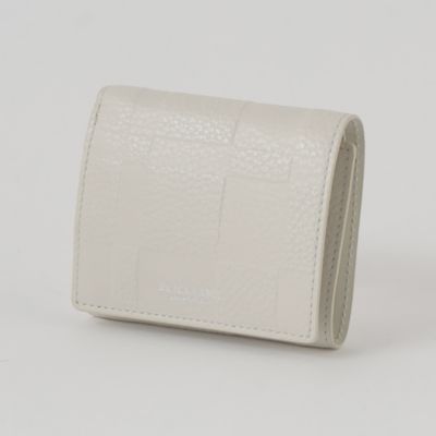 ＜BLACK LABEL CRESTBRIDGE (Men)＞カラーランエンボスクレストブリッジチェック３つ折りウォレット（５１２２１４２５＿＿）