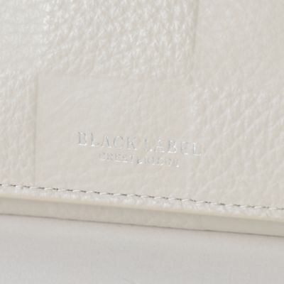 カラーランエンボスクレストブリッジチェック3つ折りウォレット