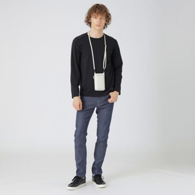 カラーランエンボスクレストブリッジチェックスマホショルダー（５１２３０４２５＿＿）