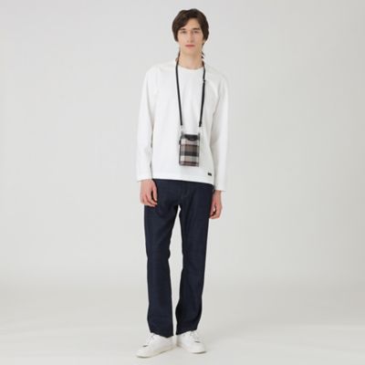 一部店舗限定】PVCクレストブリッジチェックスマホショルダー