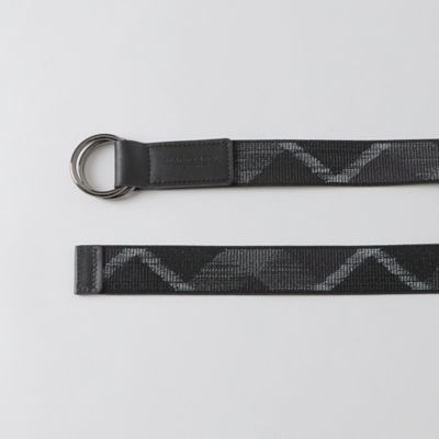 新品BLACKLABELCRESTBRIDGEチェックエラスティックリングベルト 新品BLACKLABELCRESTBRIDGEチェックエラスティックリングベルト