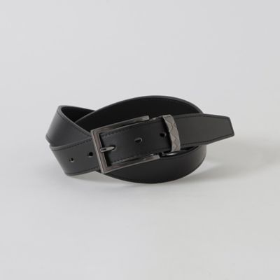 一部店舗限定】サルカンチェックバックルキップレザーベルト