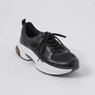 ブラックレーベル クレストブリッジ シャドーチェック スニーカー BLACK.lab】カルゼシャドークレストブリッジチェックコンビビブラム