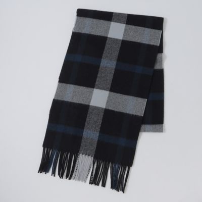 クレストブリッジチェックマフラー（51711671＿＿） | BLACK