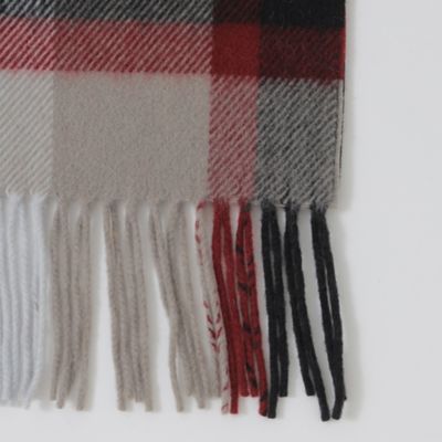 クレストブリッジチェックマフラー（51711671＿＿） | BLACK