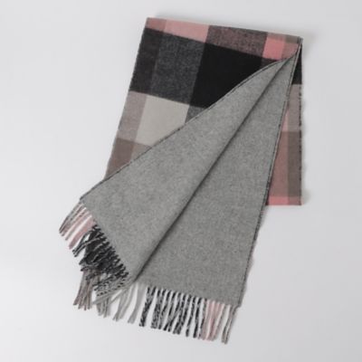 クレストブリッジチェックリバーシブルマフラー（５１７１２４７２＿＿）