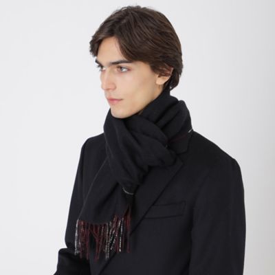 クレストブリッジチェックリバーシブルマフラー（51712676＿＿