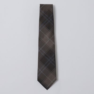 BLACK LABEL CRESTBRIDGE (Men)/ブラックレーベル・クレストブリッジ サテンカラーペンチェックタイ(51825445__)