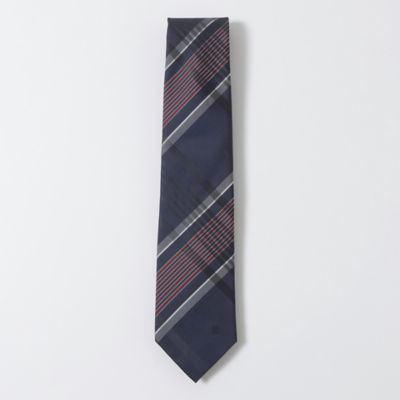 シャドーペンチェックタイ（51825446＿＿） | BLACK LABEL