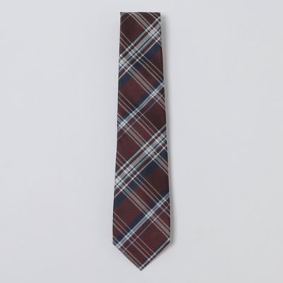 BLACK LABEL CRESTBRIDGE (Men)/ブラックレーベル・クレストブリッジ バスケットカラーチェックタイ(51825447__)
