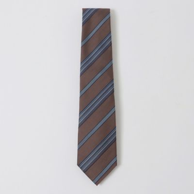 BLACK LABEL CRESTBRIDGE (Men)/ブラックレーベル・クレストブリッジ ヘリンボーンコンビワッフルレジメンタルタイ（５１８２５５４２＿＿）
