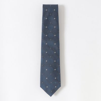 BLACK LABEL CRESTBRIDGE (Men)/ブラックレーベル・クレストブリッジ フラワーコンビブロックチェックタイ（５１８２５６４５＿＿）