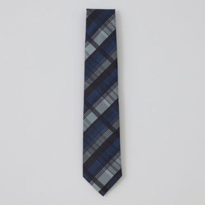 【新品未使用】BLACK LABEL 紺色 チェック柄 ネクタイ インポートシャドーペンチェックタイ（51835681＿＿