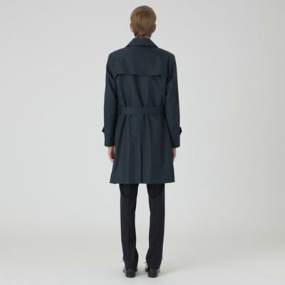 マイクロピーチギャバジンダブルトレンチコート（51A01611＿＿
