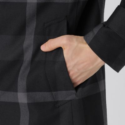 テクニカルウールクレストブリッジチェックステンカラーコート（５１Ｂ０２４０２＿＿）