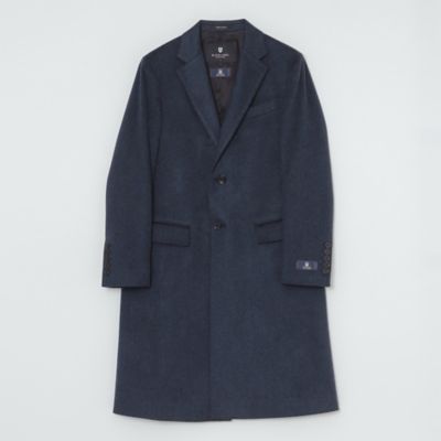 【極美品】バーバリー カシミヤ チェスターコート ダークネイビー メンズ M-L 極美品】バーバリー カシミヤ チェスターコート ダークネイビー メンズ