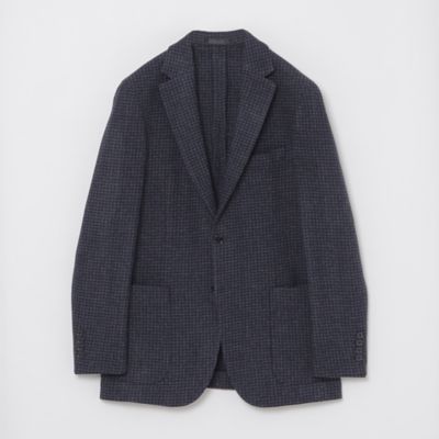 【一部店舗限定】ブリティッシュウールハウンドトゥースジャケット（５１Ｄ２１４２２＿＿）