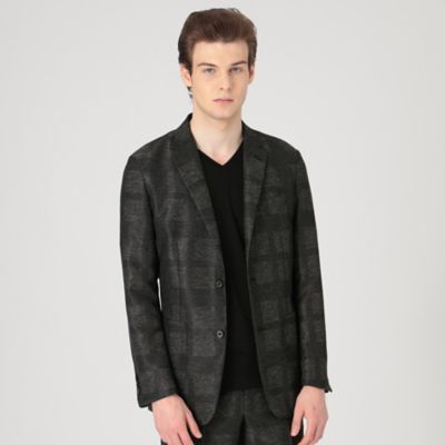 シャドークレストブリッジチェックカラミジャケット（５１Ｅ１０７１０＿＿）