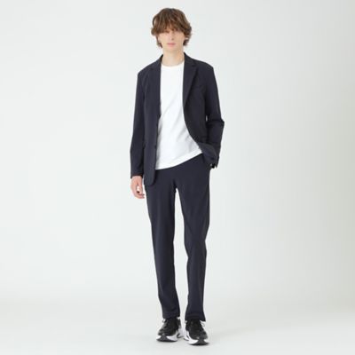 【ＢＬＡＣＫ　ｌａｂ．】バックグリッドトリコットジャケット（５１Ｅ４６５０６＿＿）