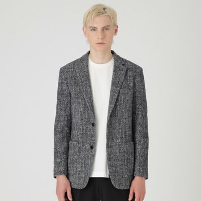 ＜BLACK LABEL CRESTBRIDGE (Men)＞【一部店舗限定】メランジセーターフリースジャケット（５１Ｅ７０４７０＿＿）