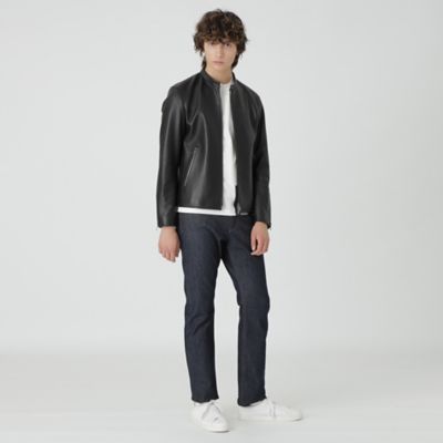 シープレザーシングルライダース（５１Ｆ０１４００＿＿） | BLACK LABEL CRESTBRIDGE (Men)/ブラックレーベル・ クレストブリッジ | 三越伊勢丹オンラインストア・通販【公式】